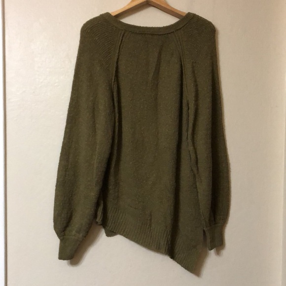 Free People Moss West Coast V-neck Sweater - Picture 10 of 11